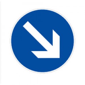 عبور از سمت راست مجاز است